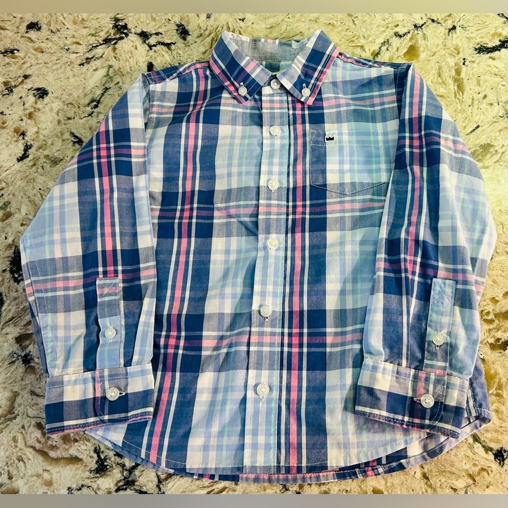 Crown & Ivy Plaid Button Up Shirt